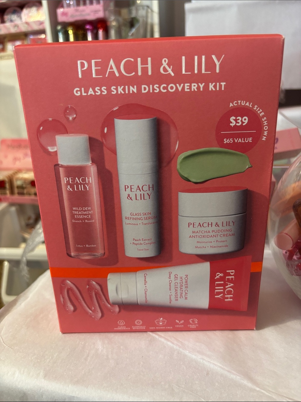 Peach & Lily Glass Skin Discovery Kit - Pink